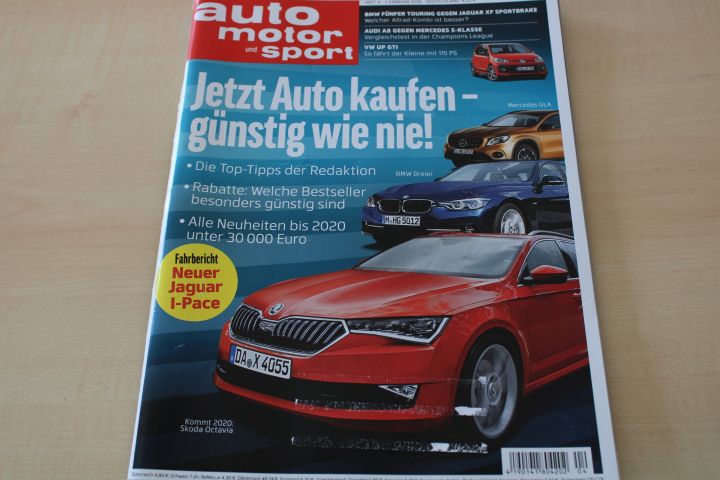 Deckblatt Auto Motor und Sport (04/2018)